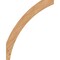 Ekena Millwork 3 1/2"W x 32"D x 40"H Thorton Smooth Knee Brace, Western Red Cedar BRC04X32X40THR00SWR - alternate 2